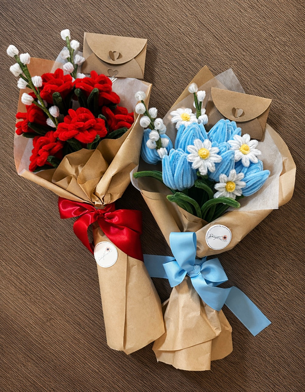 Pipe Cleaner small bouquets
