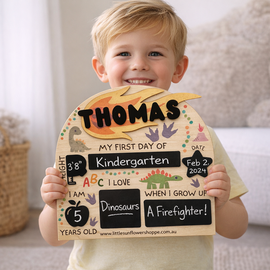 ‘First Day of’ Milestone Board