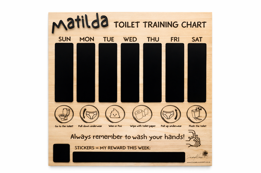Personalised Potty Training Chart